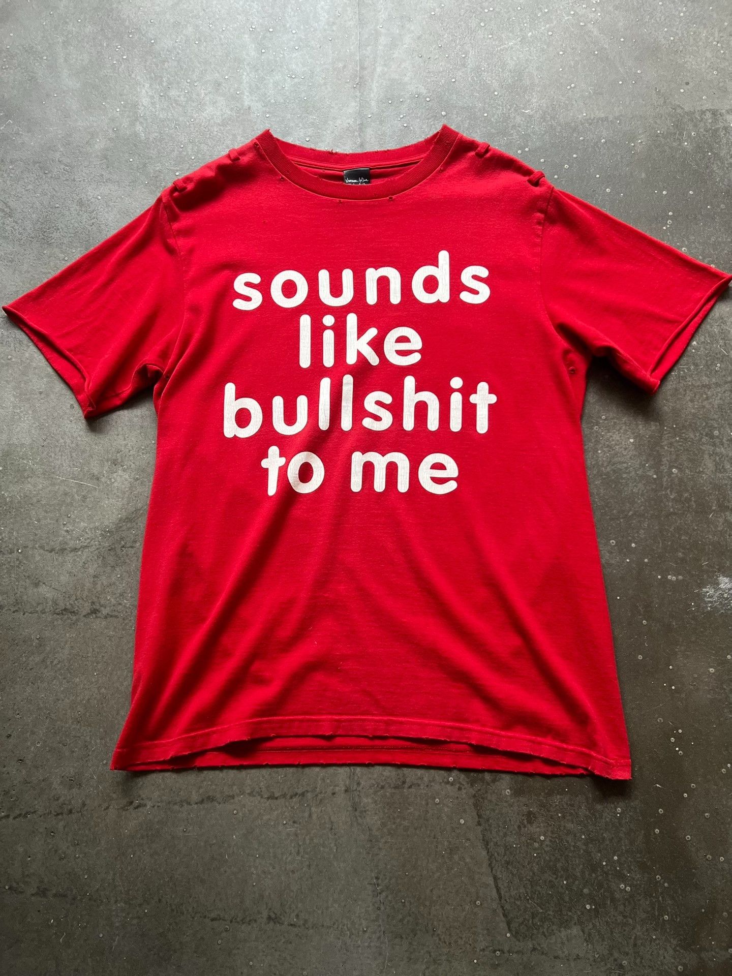 Number N Ine Red Graphic Slogan T Shirt Hoodie, Sweatshirt | FlexRushtees.com