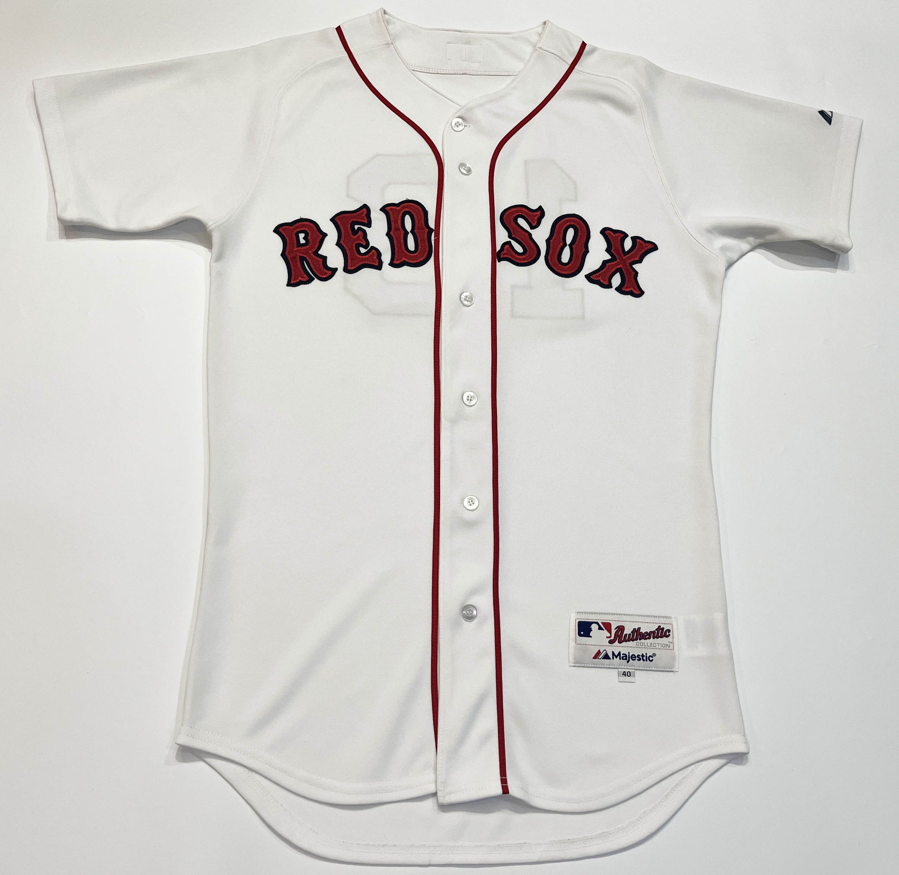 Majestic Authentic Mlb Boston Red Sox 16 Baseball Jersey