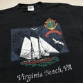 Vintage 90s Sailing Virginia Beach Tee Shirt