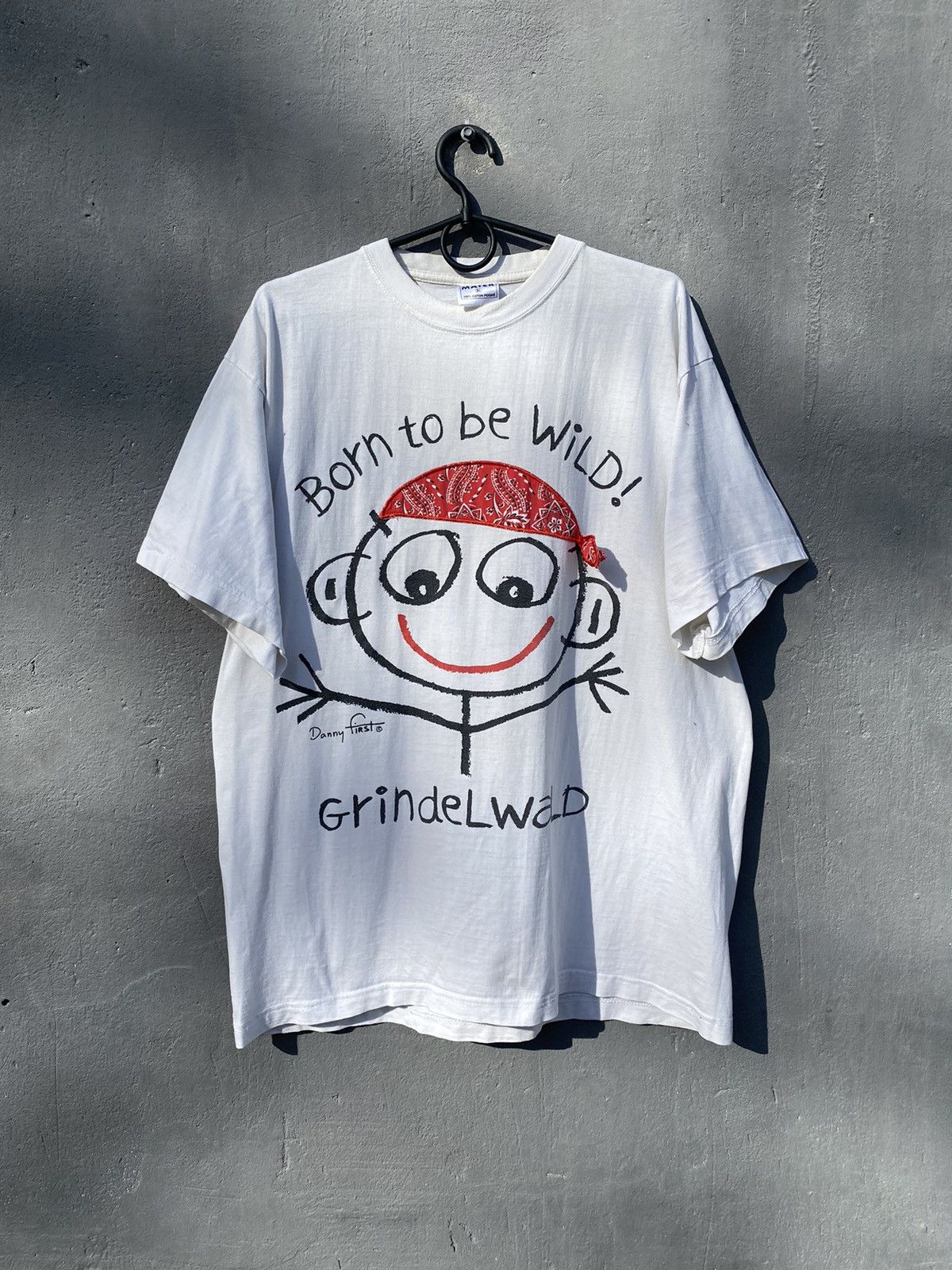 Vintage 90s Born To Be Wild By Danny First Art T Shirt Hoodie, Sweatshirt | FlexRushtees.com