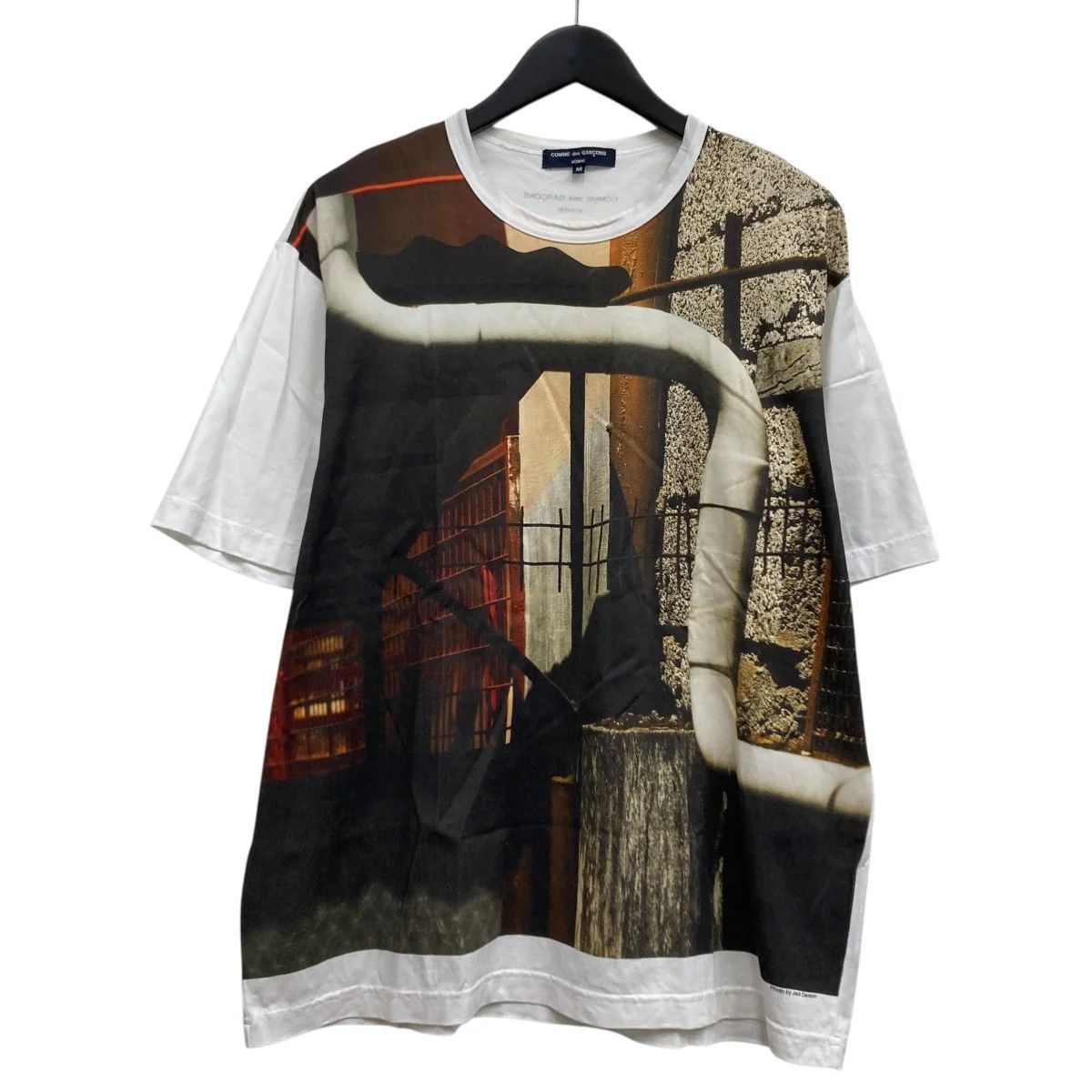Comme Des Garcons Homme Allover Photograph Graphic Tee