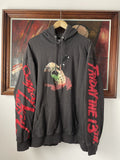 Rare Vintage Friday The 13th Jason Voores Hoodie Movie Hype