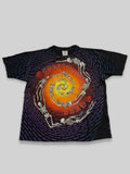 Grateful Dead X Vintage Vintage 1992 Grateful Dead Spiral Skeleton Tee Hoodie, Sweatshirt | FlexRushtees.com