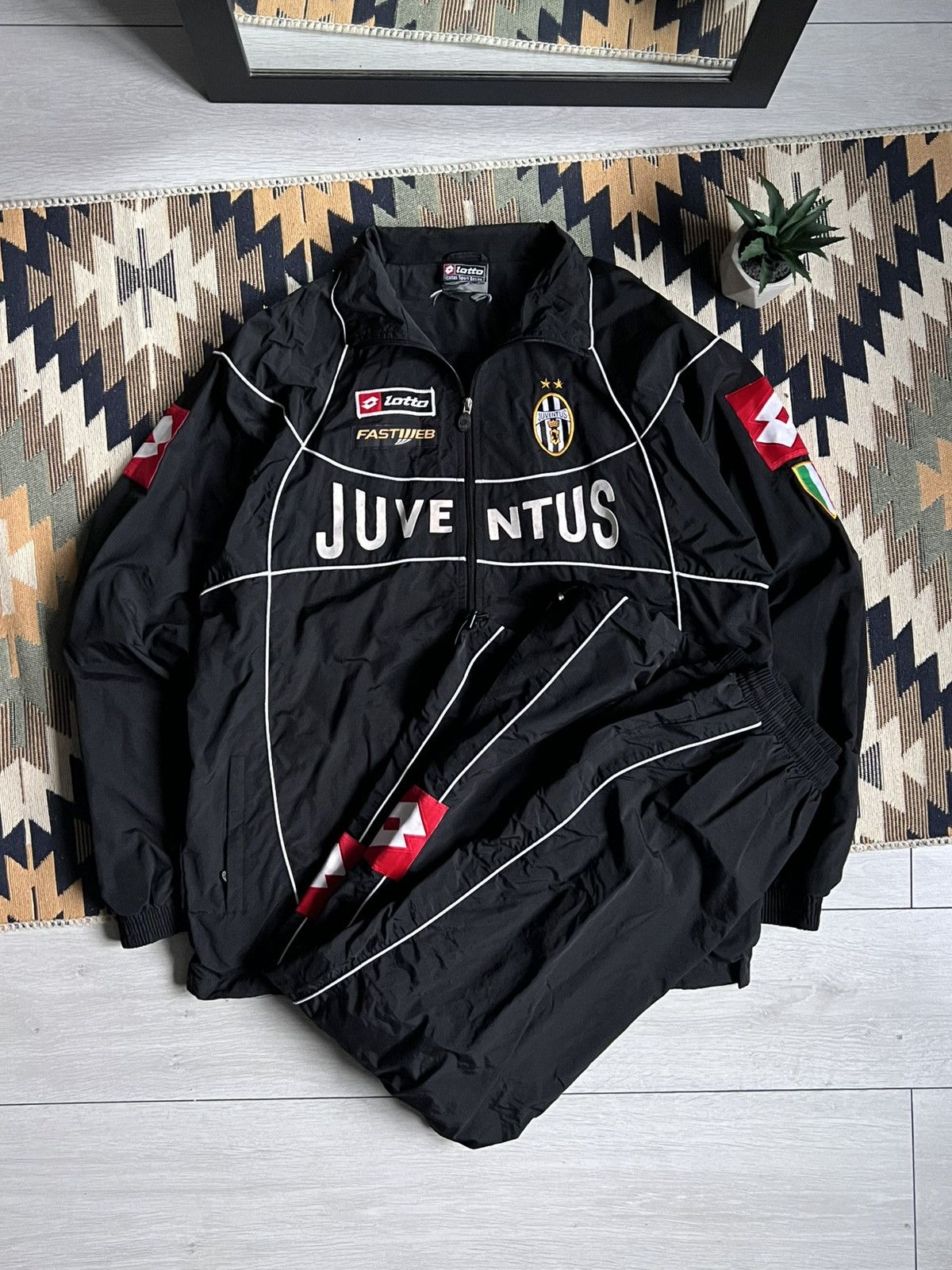 Sport Vintage Lotto Juventus 2002 03 Korea Blokecore Tracksuit