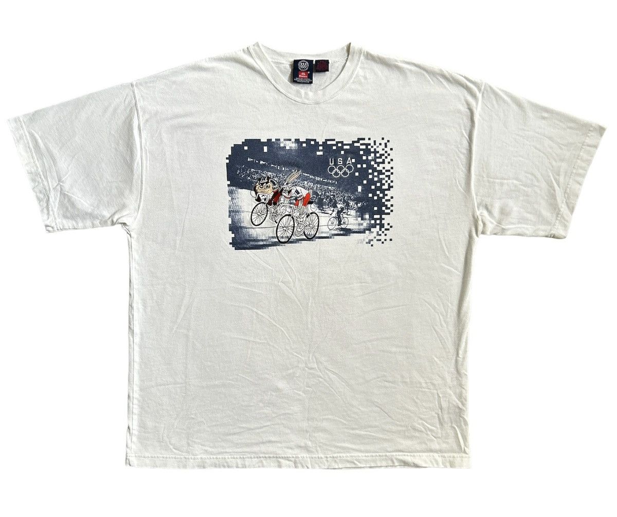 Usa Olympics X Vintage Vintage Hanes Usa Olympics Bugs Bunny Taz T Shirt Size Xxl