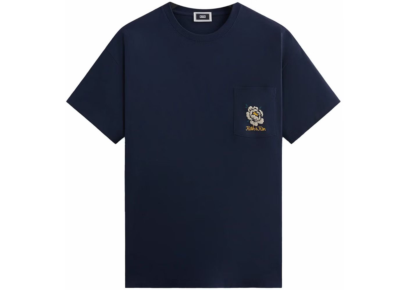 Kith Peony Pocket Tee Nocturnal Hoodie, Sweatshirt | FlexRushtees.com