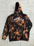 Custom Pinelli Black Tie Dye Sweatshirt