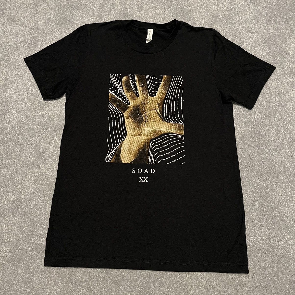 Vintage System Of A Down Soad Hand Anniversary Band Logo T Shirt Xx Hoodie, Sweatshirt | FlexRushtees.com
