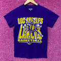 Food Junk Food Los Angeles Lakers Break Through Graphic T Shirt X Hoodie, Sweatshirt | FlexRushtees.com