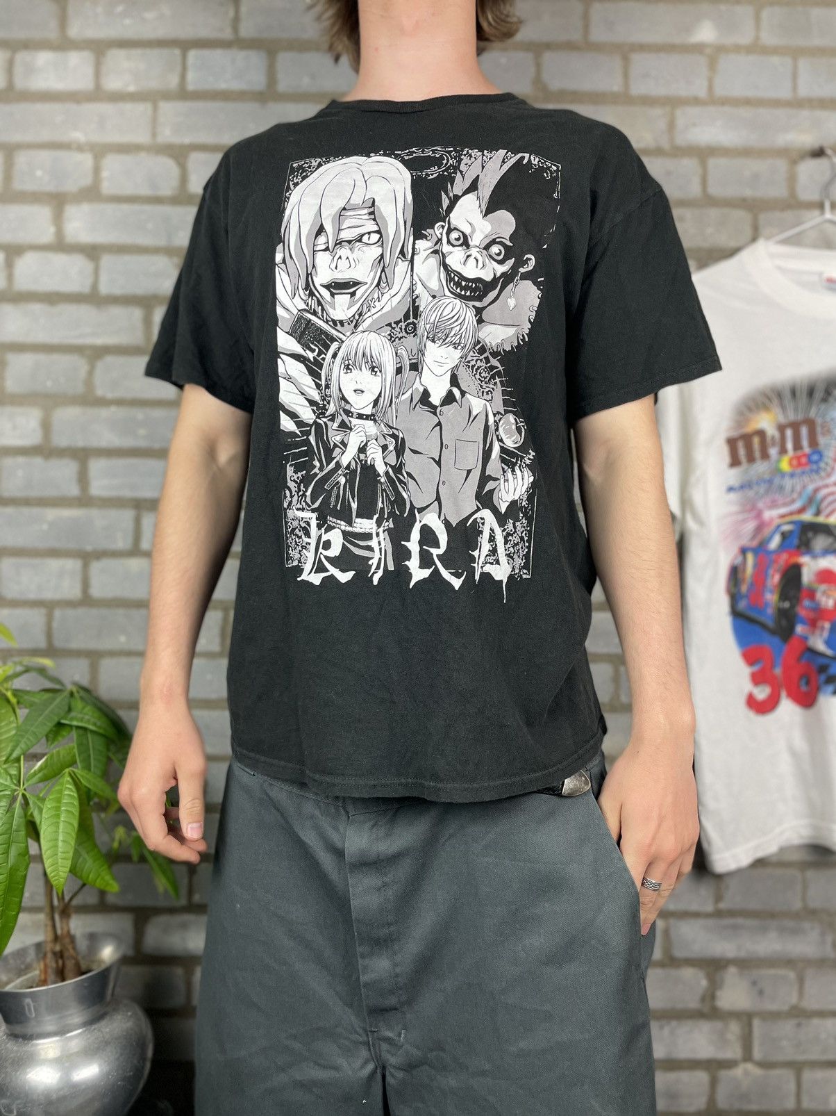 Death Note Vintage Kira Japanese Anime Manga T Shirt Y2k