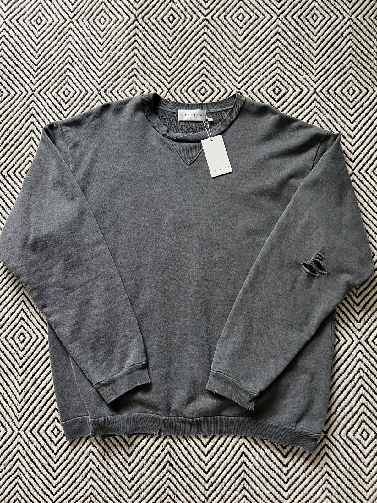 Drifter Crewneck Sweatshirt Gray Vintage Maison Margiela T-Shirts, Hoodie | FlexRushtees.com