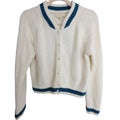 Modern Amusement Modcloth Sweater Cardigan Just The Fortuitous Embroidered