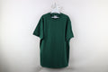 Deadstock Vintage 90s Hanes Beefy Blank T Shirt Green Cotton
