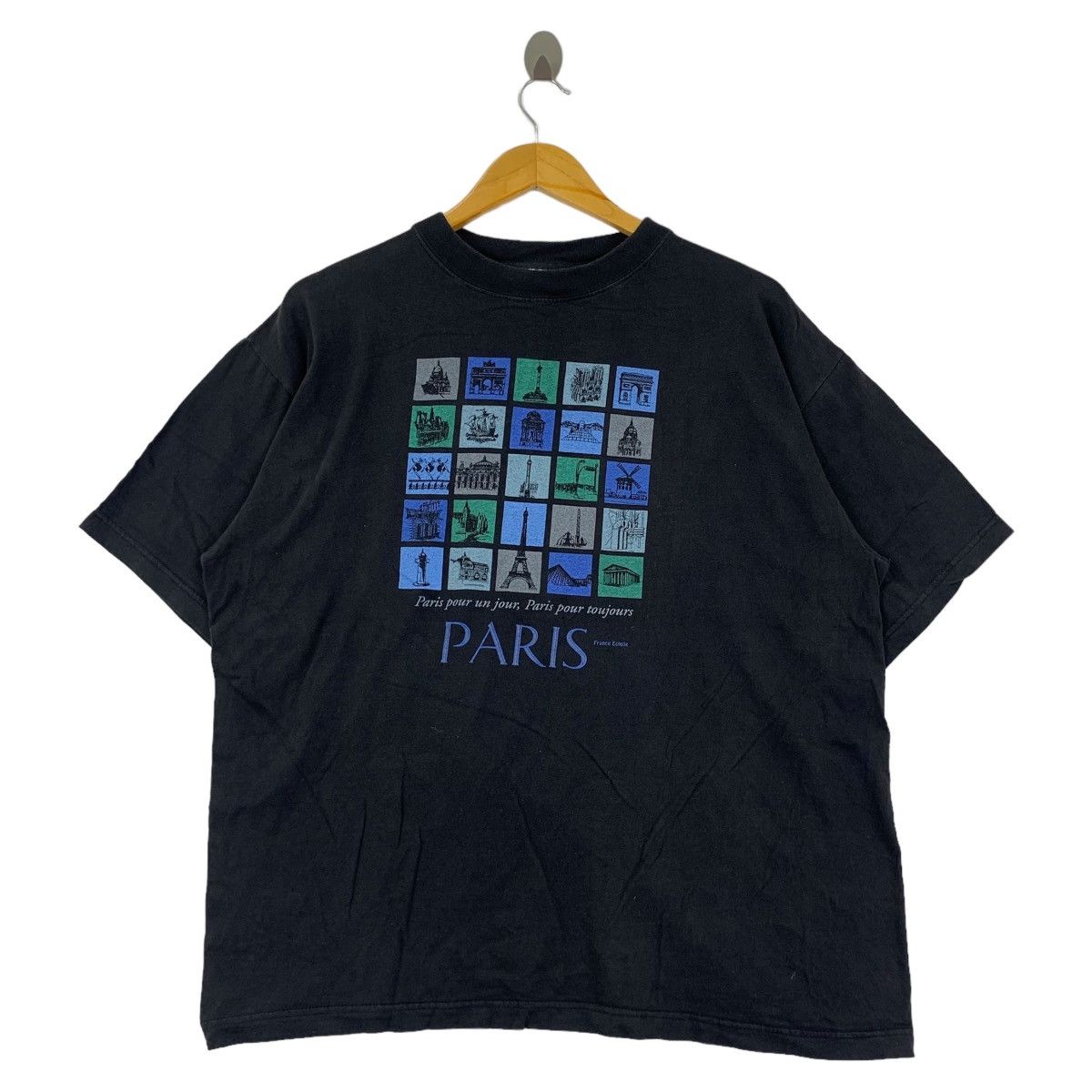 Vintage Paris France Estelle City Illustration Tee Shirt Hoodie, Sweatshirt | FlexRushtees.com