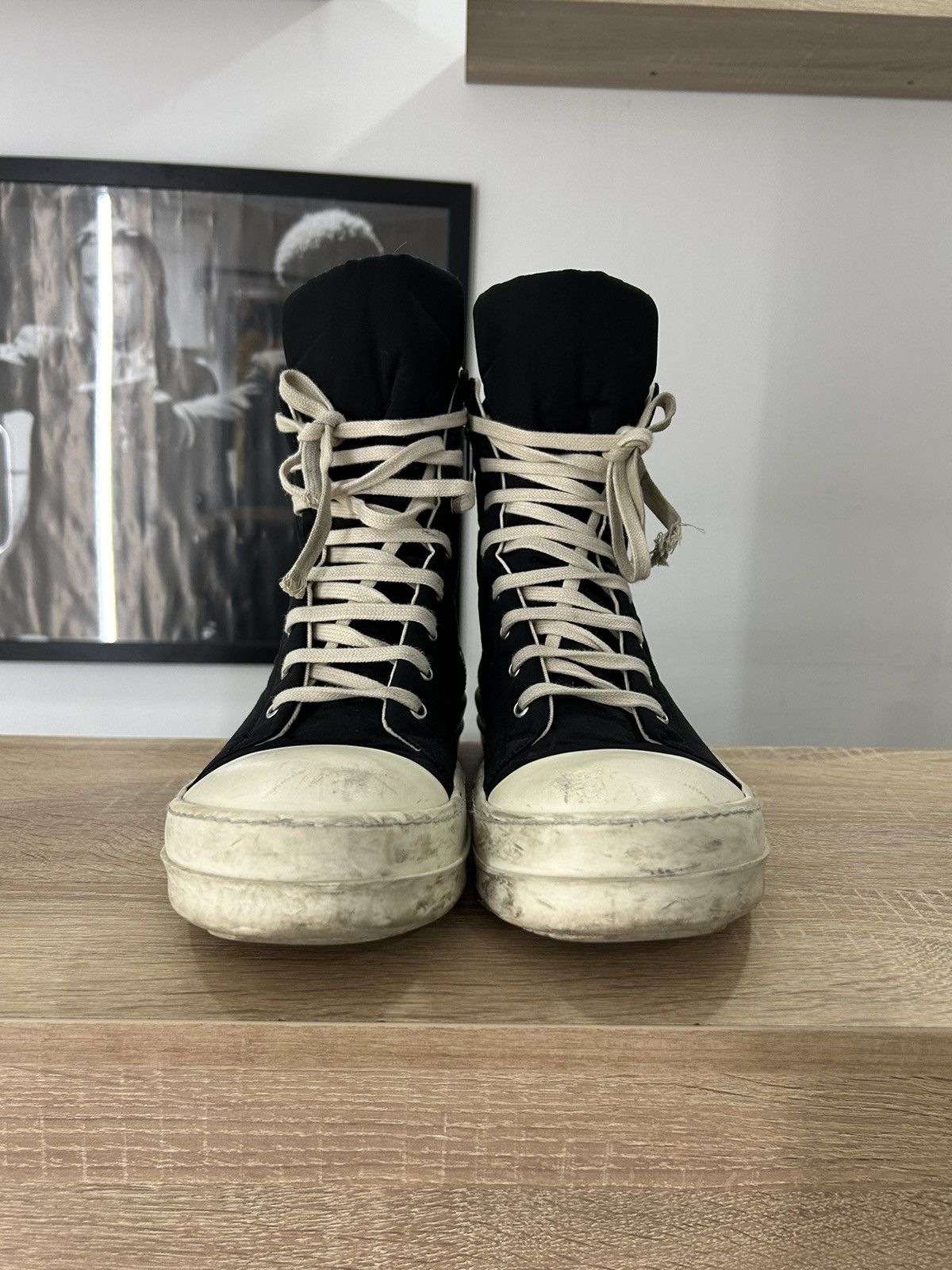 Owens Drkshdw Rick Owens High Top Textile Ramones T-Shirts, Hoodie, Sweatshirt | AU16VibeMintTees.com