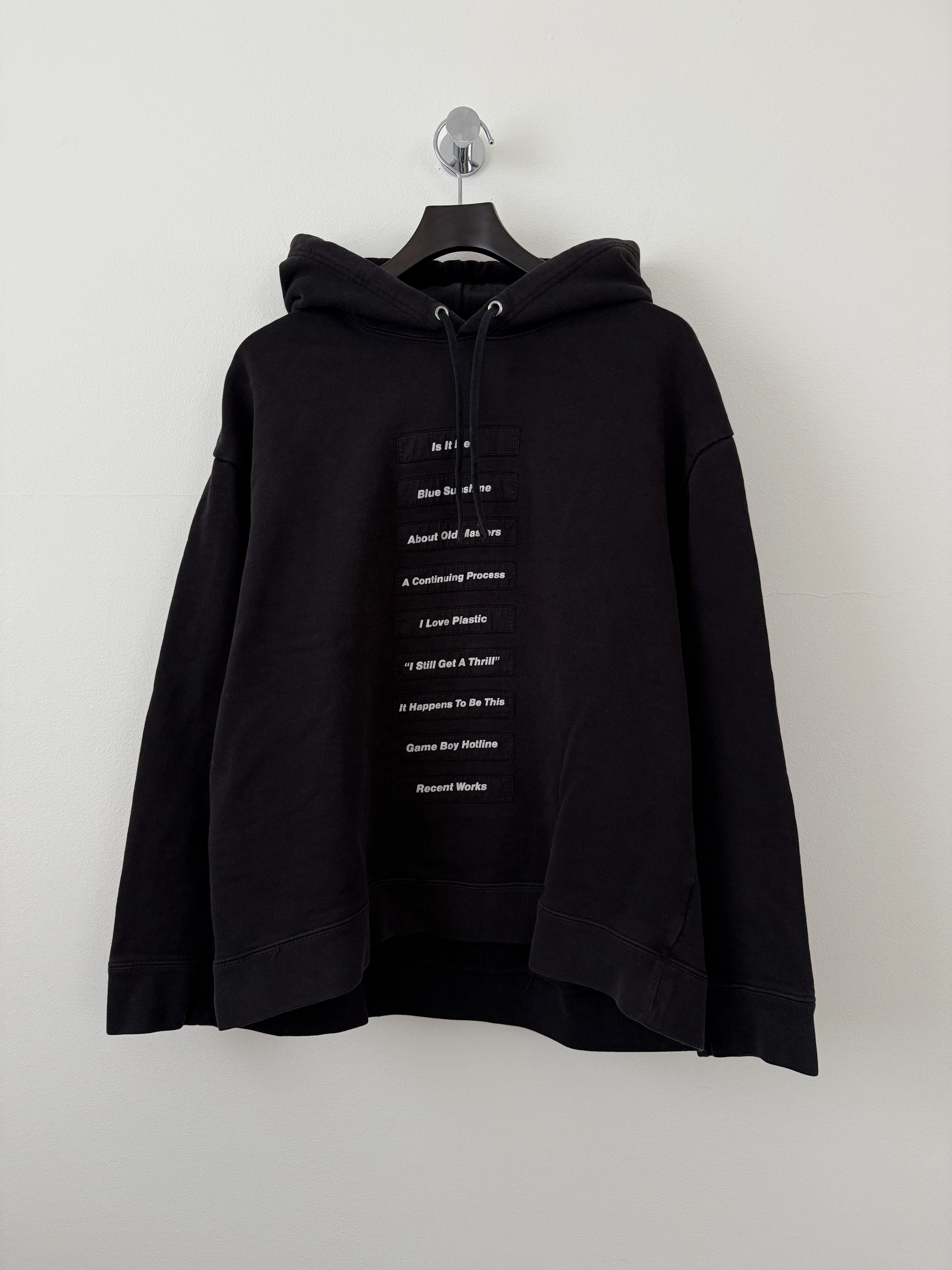 Raf Simons Ss18 Poem Patch Joy Division Hoodie T-Shirts, Sweatshirt | AU16VibeMintTees.com