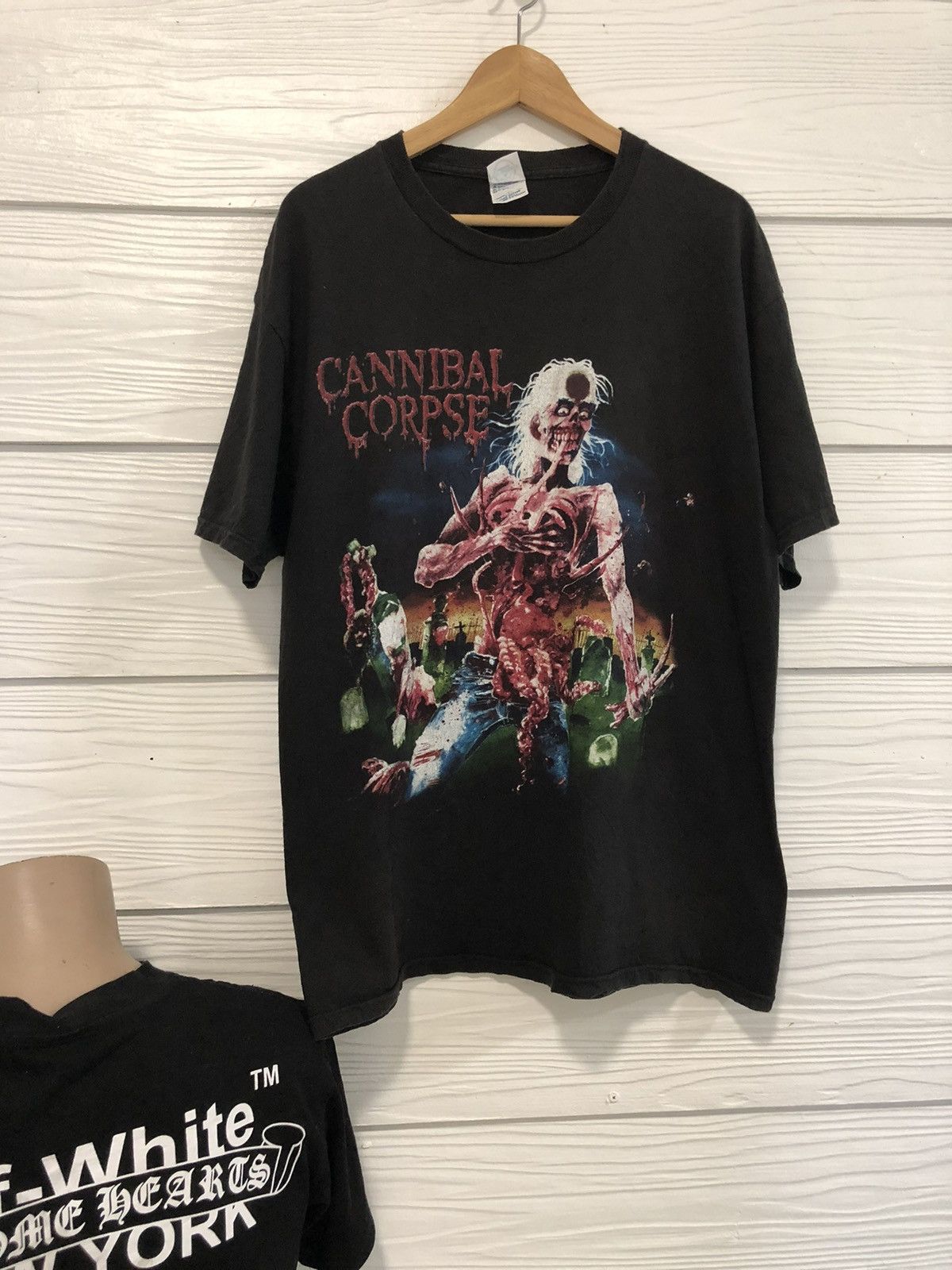 Vintage Delta Pro Weight Cannibal Corpse Tee Hoodie, Sweatshirt | FlexRushtees.com
