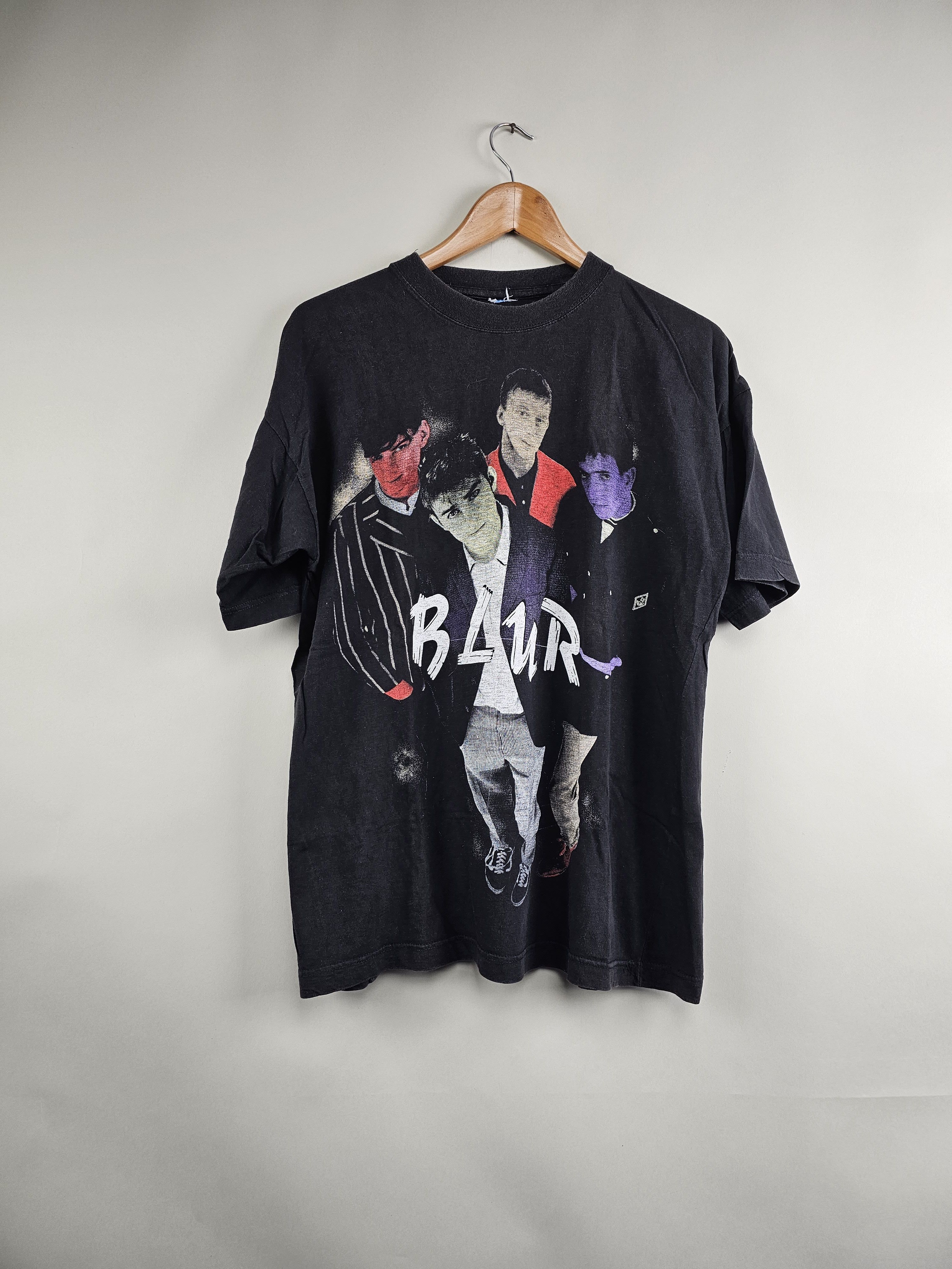 Vintage 90s Blur Band Tee Oasis Britpop The Verve Vintage Hoodie, Sweatshirt | FlexRushtees.com