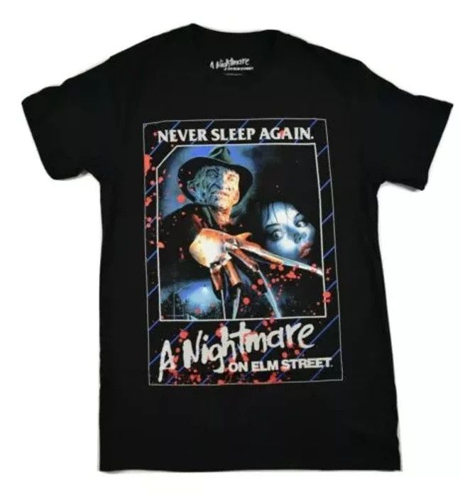 Vintage Deadstock Freddy Krueger No Sleep Nightmare On Elm Tee Hoodie, Sweatshirt | FlexRushtees.com