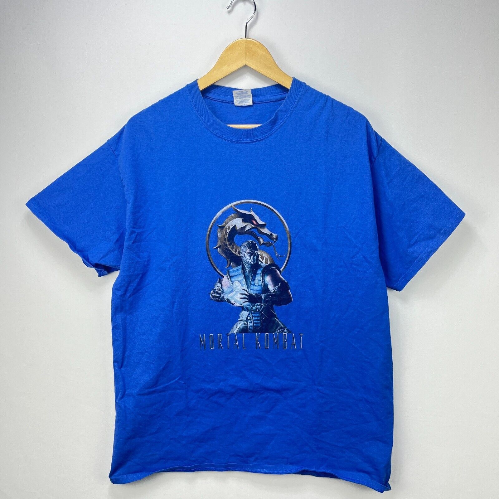 Vintage Y2k Mortal Kombat Game T Shirt Xl