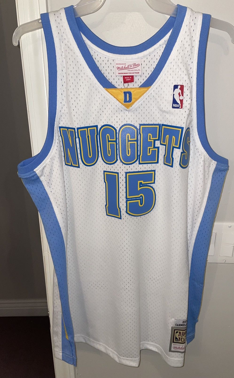 Nba Carmelo Anthony Denver Nuggets Swingman Jersey New W Tags