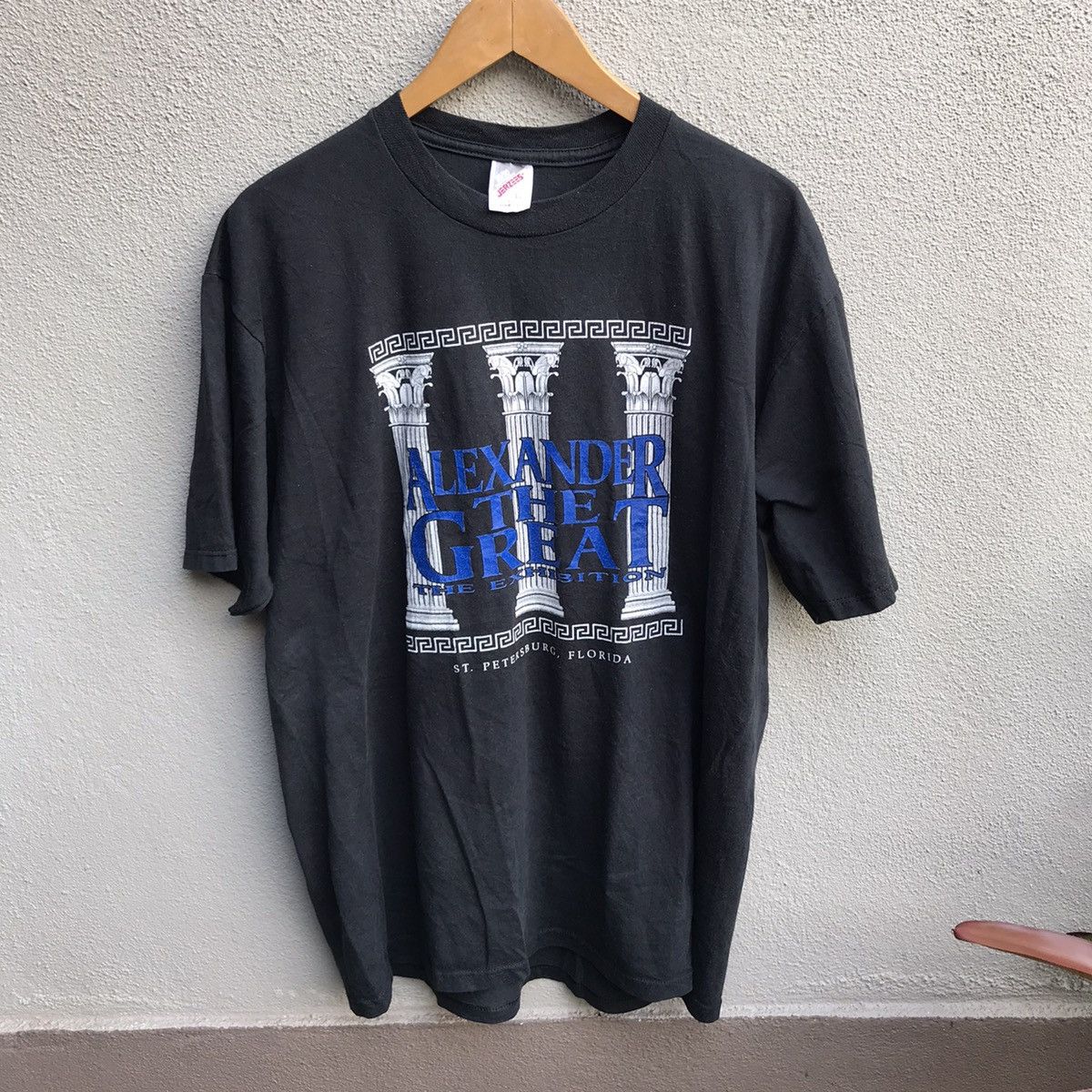 Vintage 90s Alexander The Great Art Tee History Hoodie, Sweatshirt | FlexRushtees.com