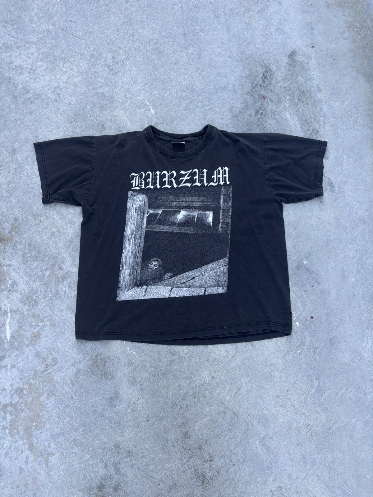 Band Tees Vintage 90s Burzum T Shirt Hoodie, Sweatshirt | FlexRushtees.com