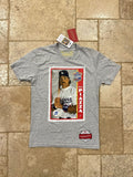 Ness Mitchell Ness Mlb La Dodgers Mike Piazza Grey Tee Hoodie, Sweatshirt | FlexRushtees.com