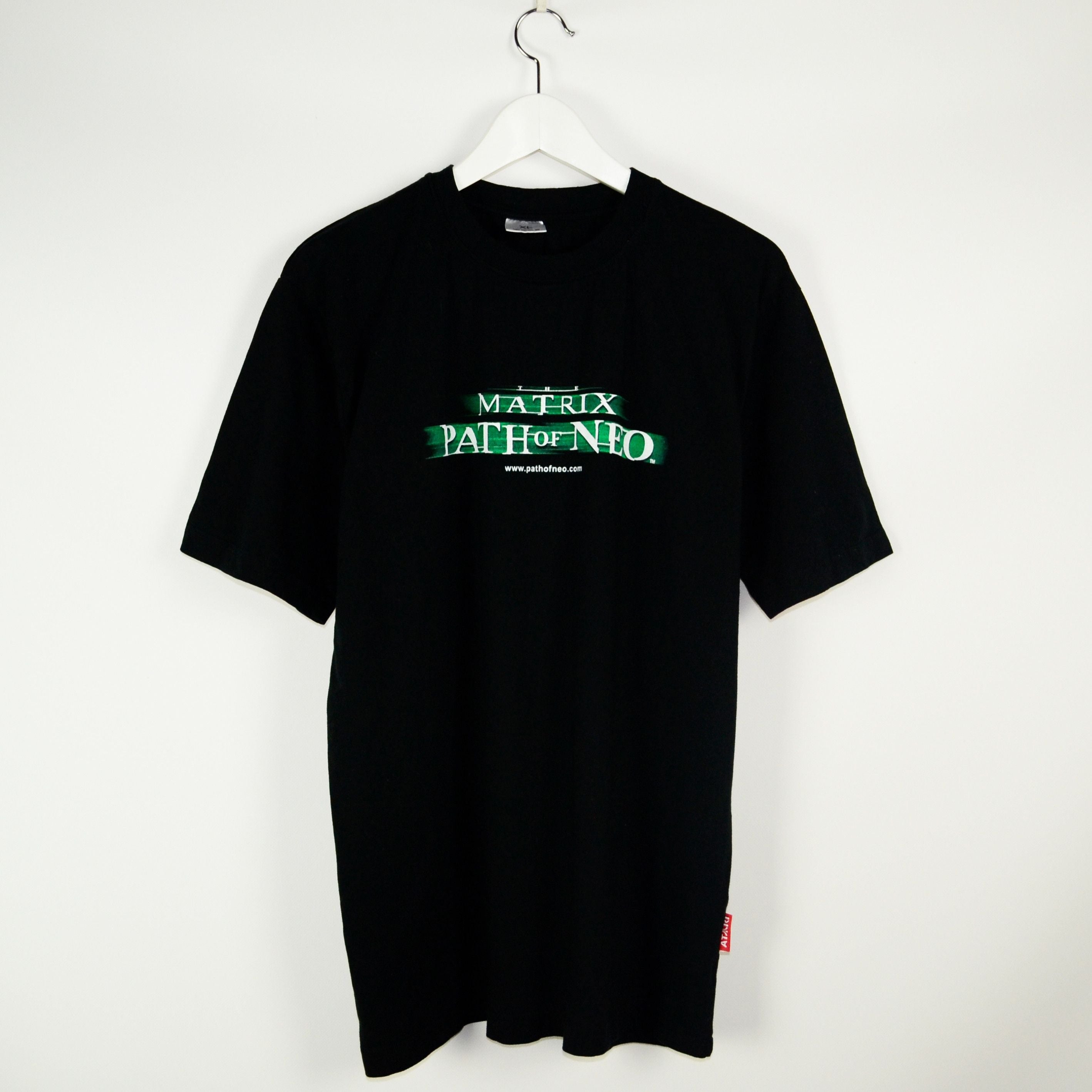 Vintage Matrix The Path Of Neo Game Promo Vintage T Shirt Hoodie, Sweatshirt | FlexRushtees.com