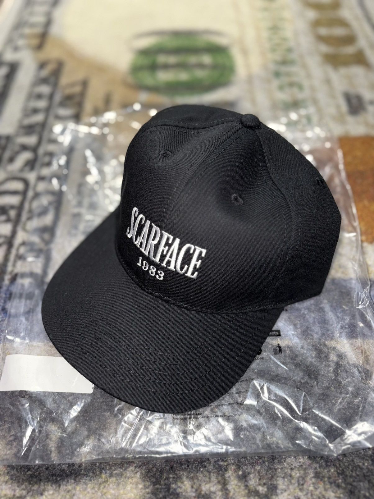 Kith Scarface Twill Aaron Cap Black