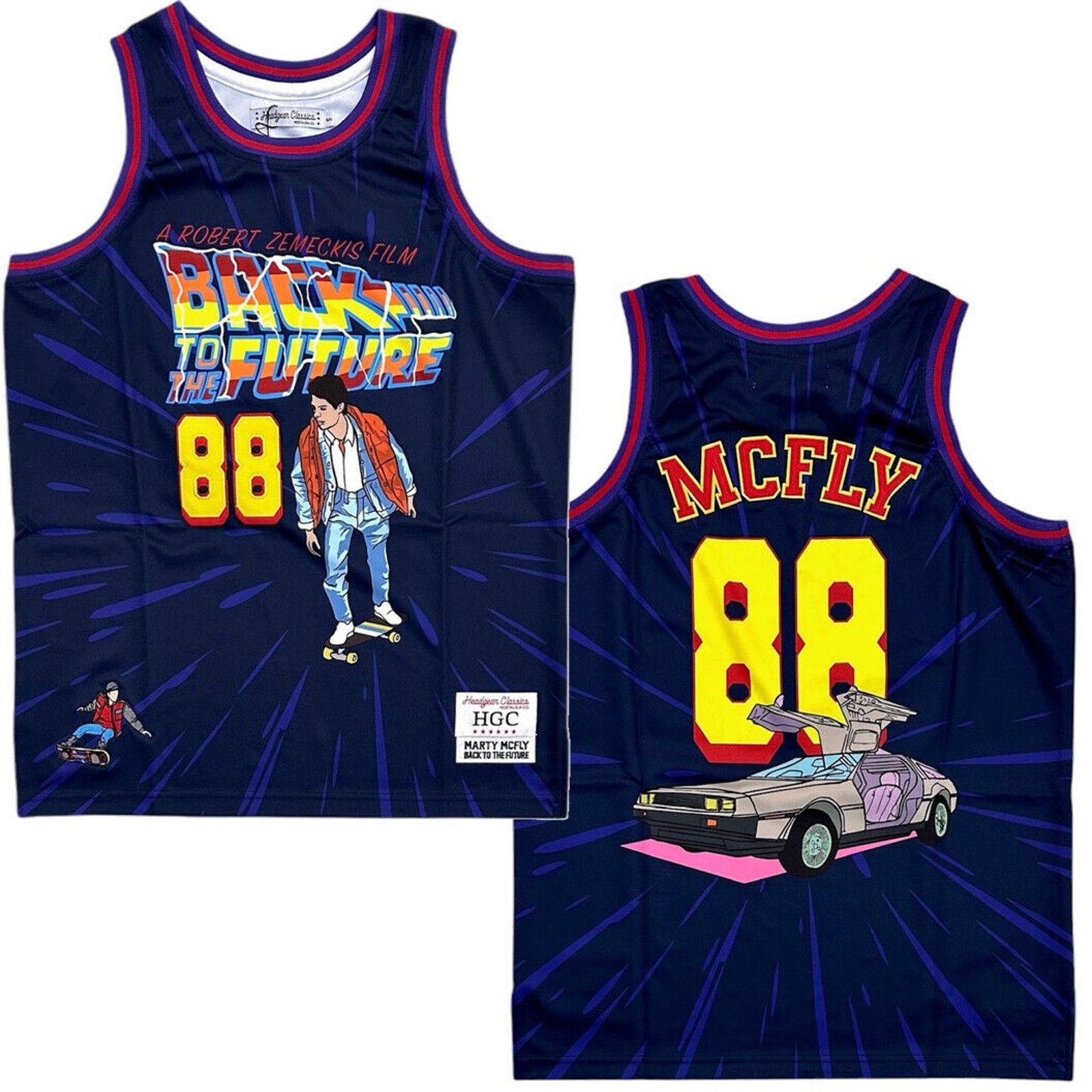 Other Back To The Future Headgear Classics Basketball Jersey