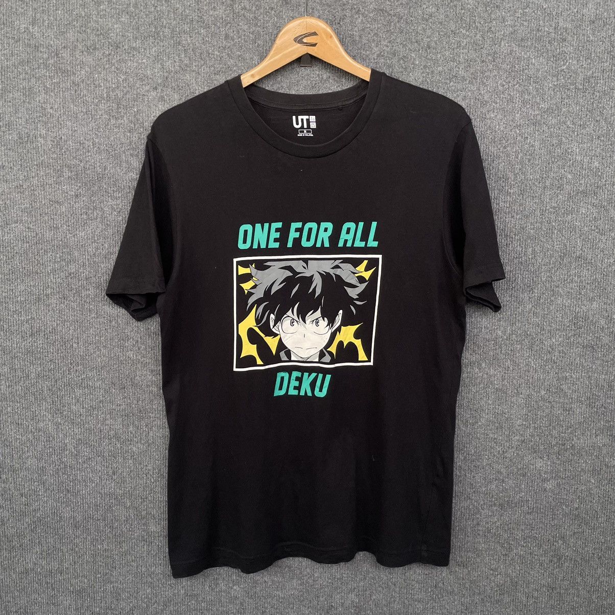 Japanese Brand X Uniqlo Uniqlo My Hero Academia Deku Manga Series Collabs T Shirt