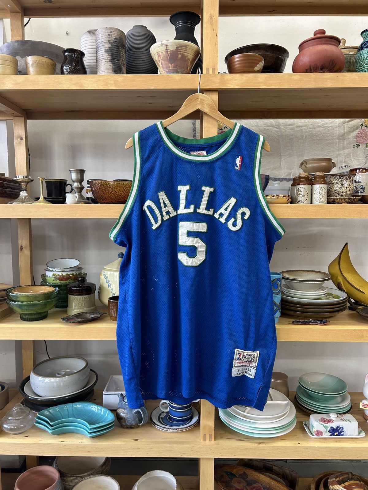 Mitchell Ness Dallas Mavs Jason Kidd Jersey Mitchell Ness Size 52 Xxl