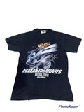 Vintage 98 Back To The Future Iconic Movie Big Printed Tshirt