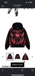 Death Note Shrine Zip Black Red T-Shirts, Hoodie, Sweatshirt | FlexRushtees.com