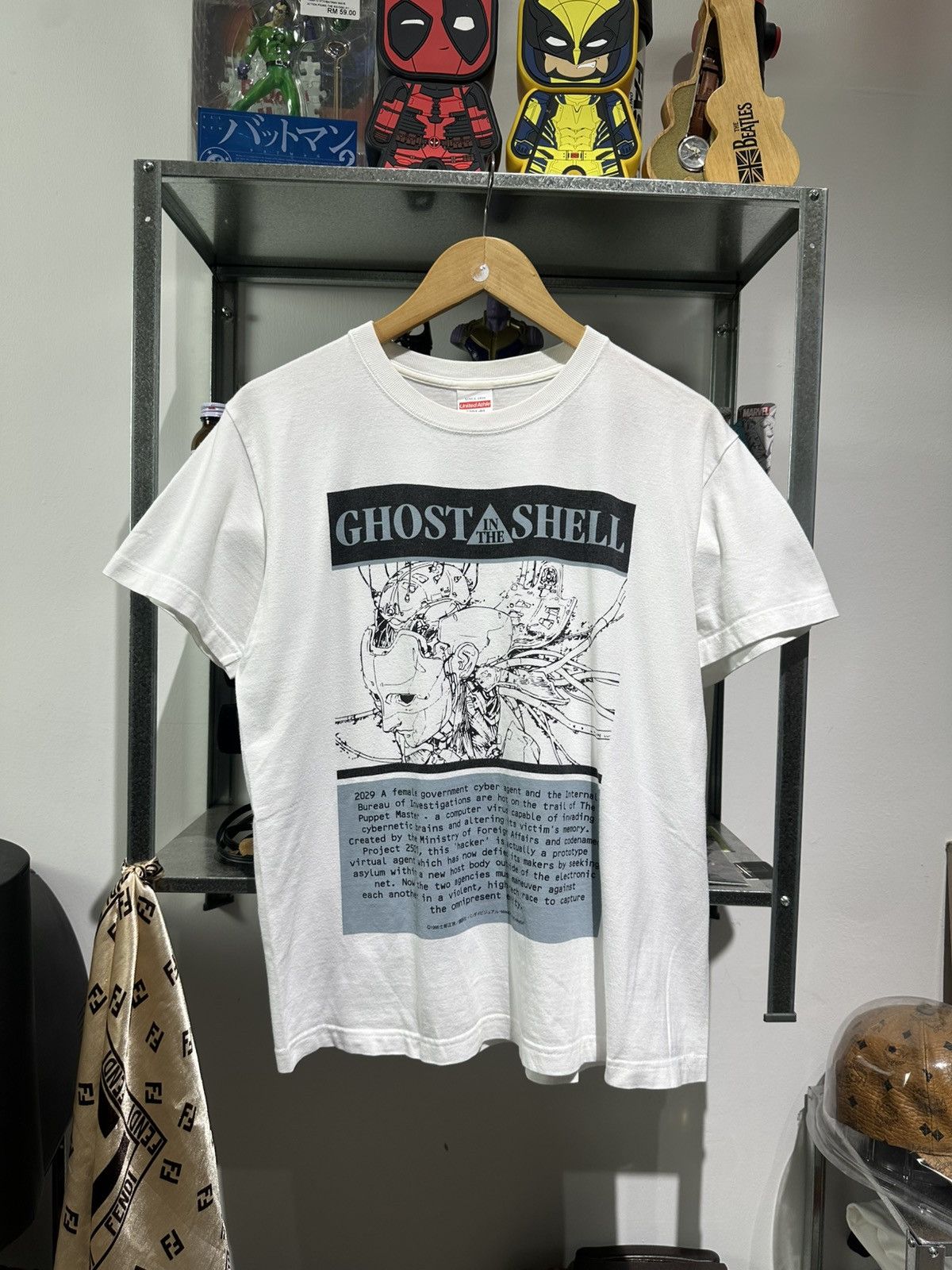 Anime Vintage Ghost In The Shell Tee
