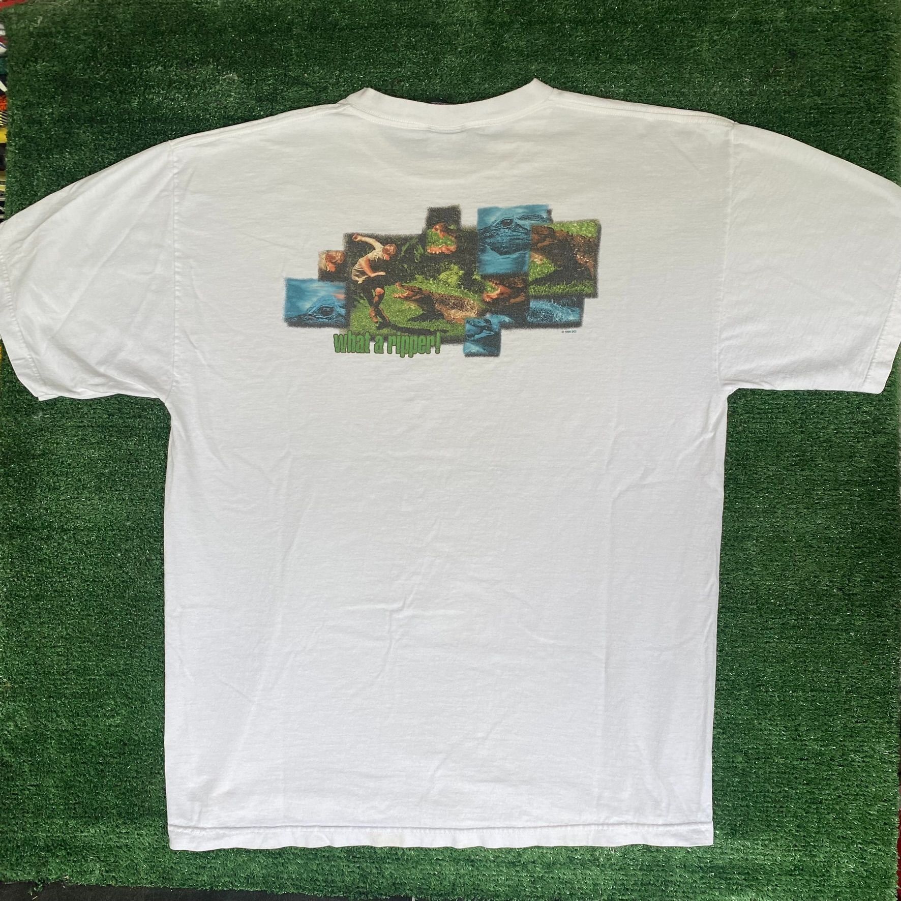 Vintage 90s Crocodile Hunter Shirt Rare Steve Irwin Logo Tee Hoodie, Sweatshirt | FlexRushtees.com