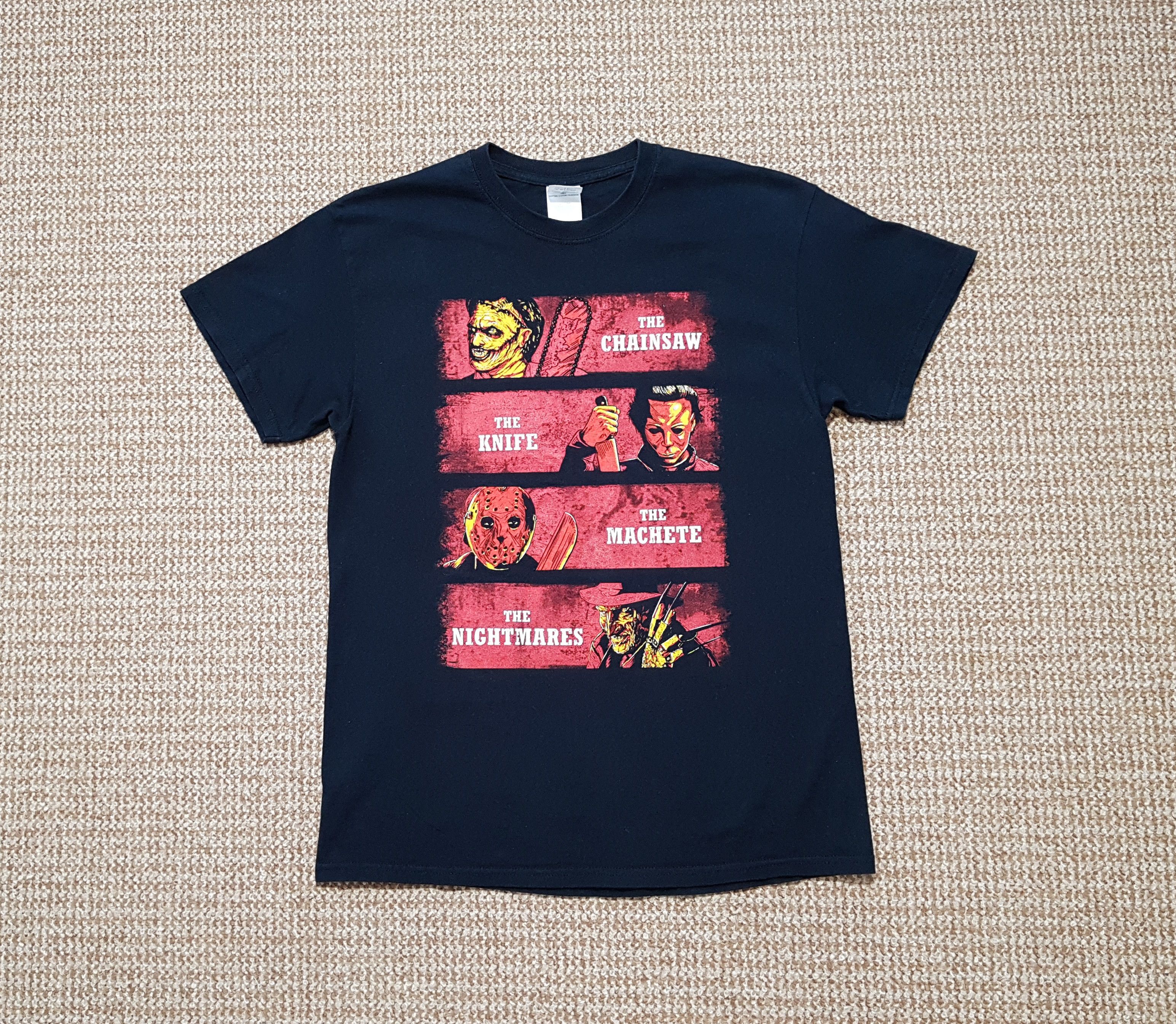 Expert Horror Horror Movie T Shirt Friday 13th Halloween Chainsaw Freddy