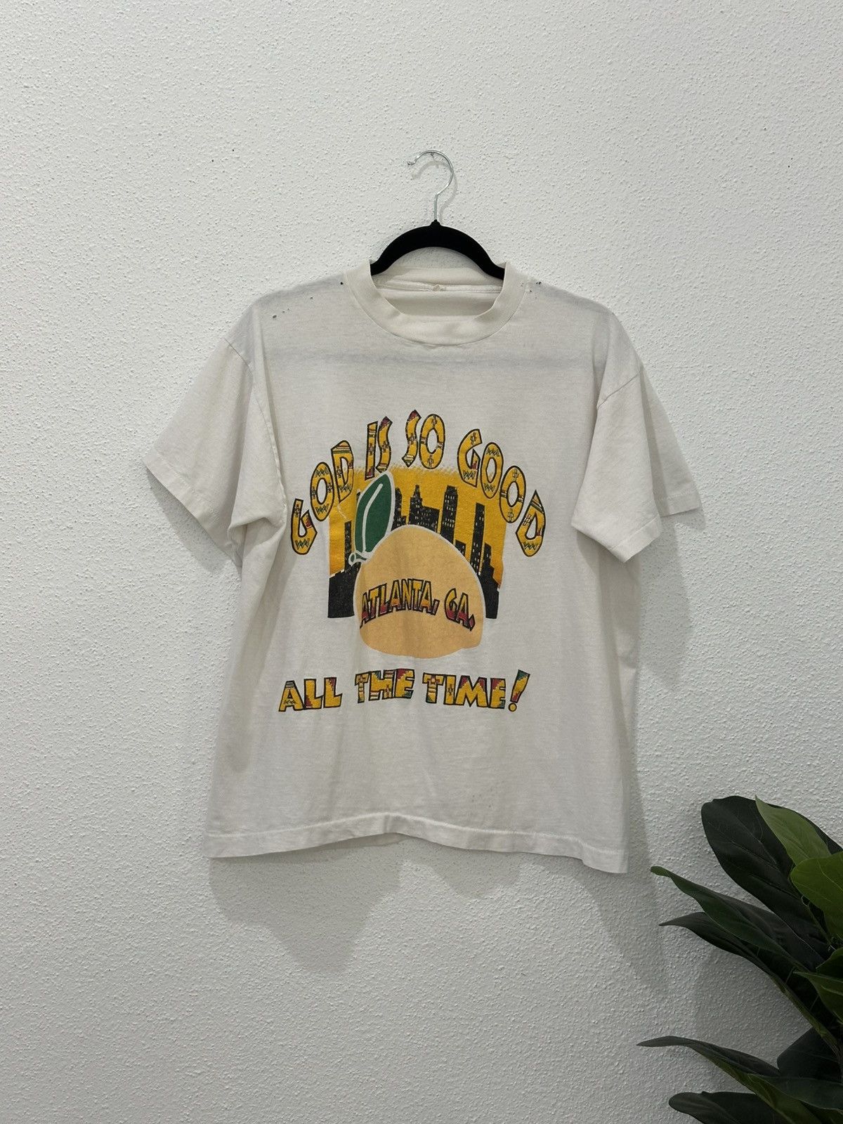 Vintage 90s God Is So Good All The Time T Shirt Screen Stars
