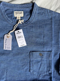 Snyder Todd Snyder Bleached Indigo Slub Pocket Tee Small S108 Hoodie, Sweatshirt | FlexRushtees.com