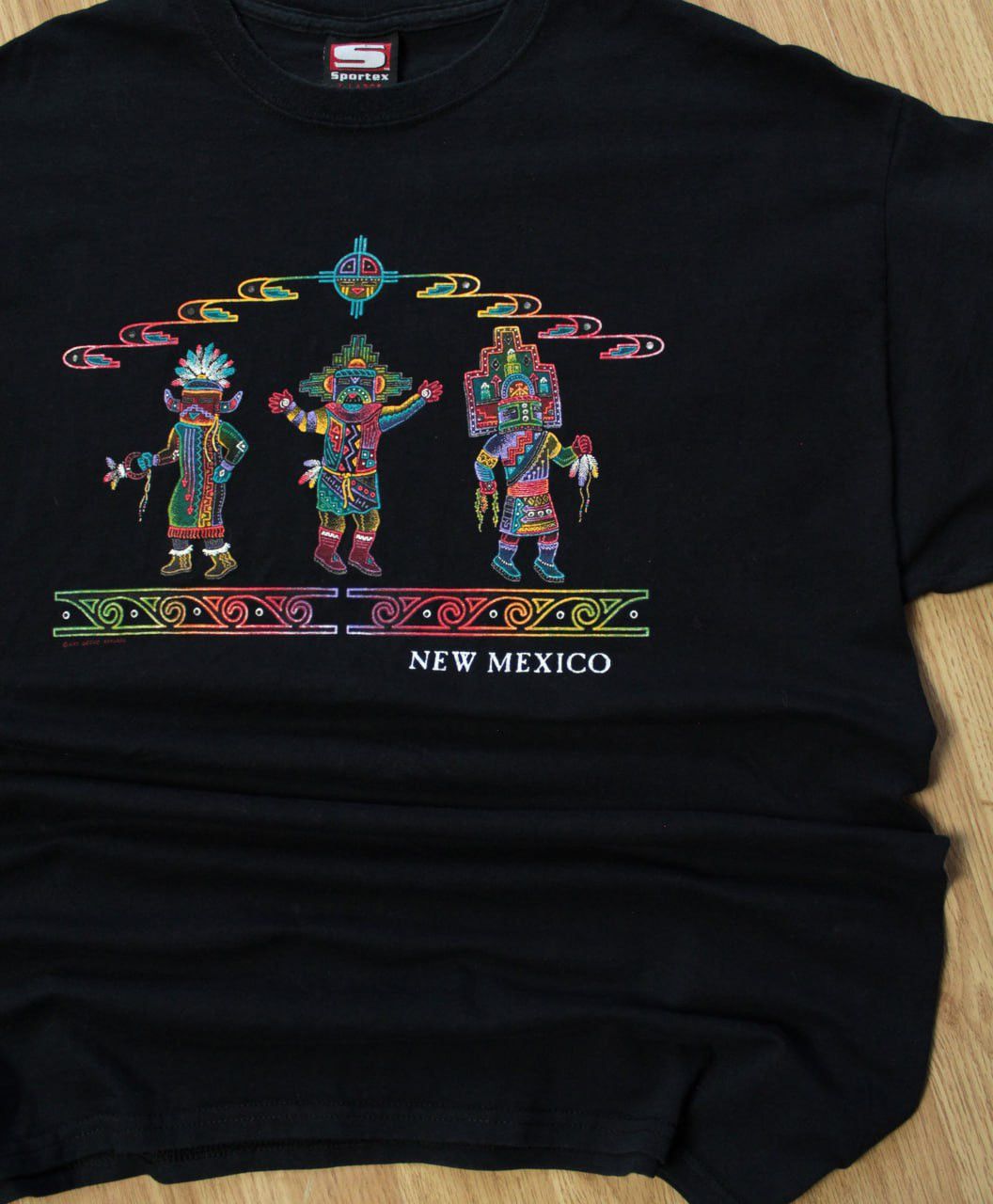 American Apparel Art Gecko Apparel New Mexico Southwestern Tribal T Shirt