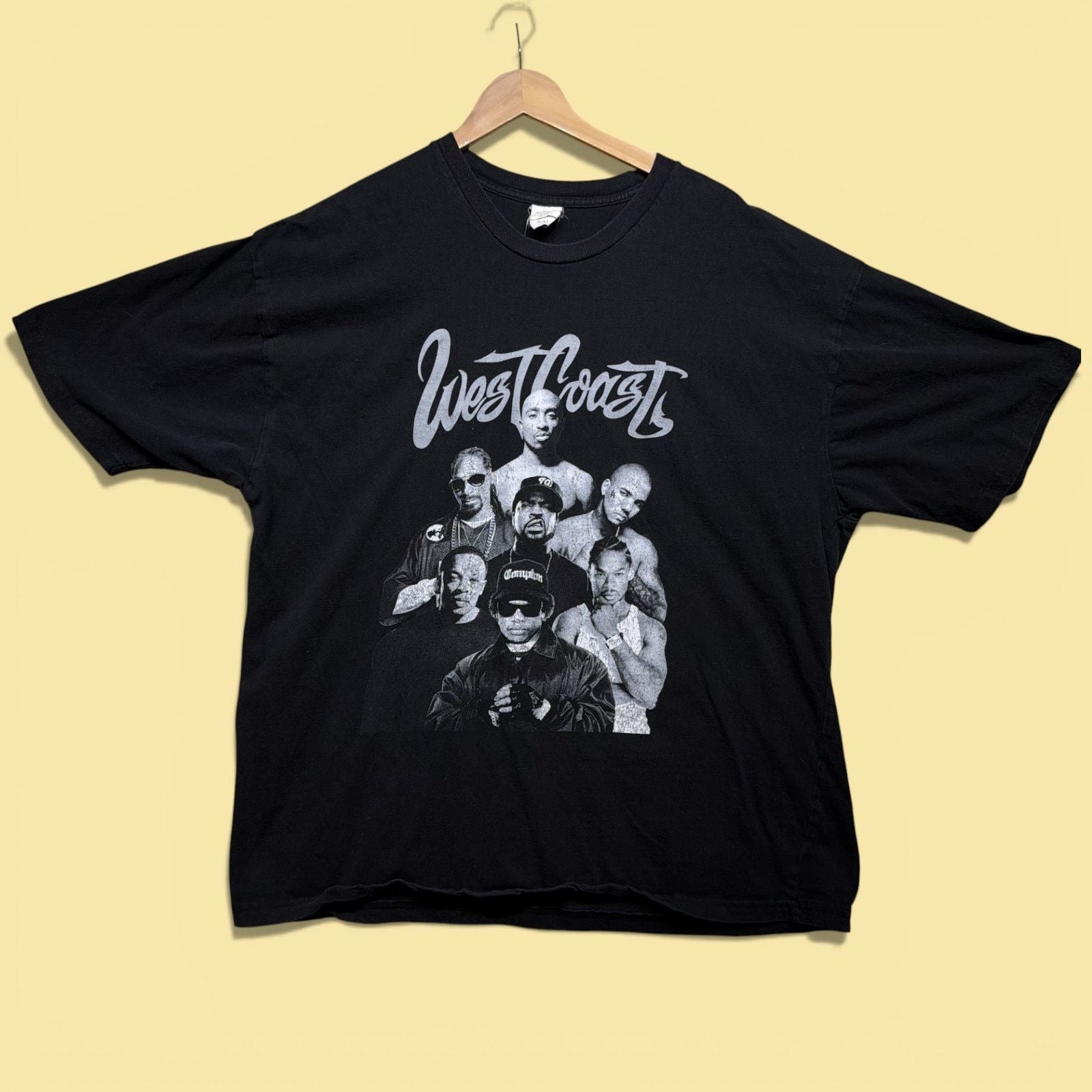 Vintage West Coast Rappers 2000s T Shirt Size Xxl