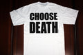 Teamsesh Choose Death T Shirt Hoodie, Sweatshirt | FlexRushtees.com