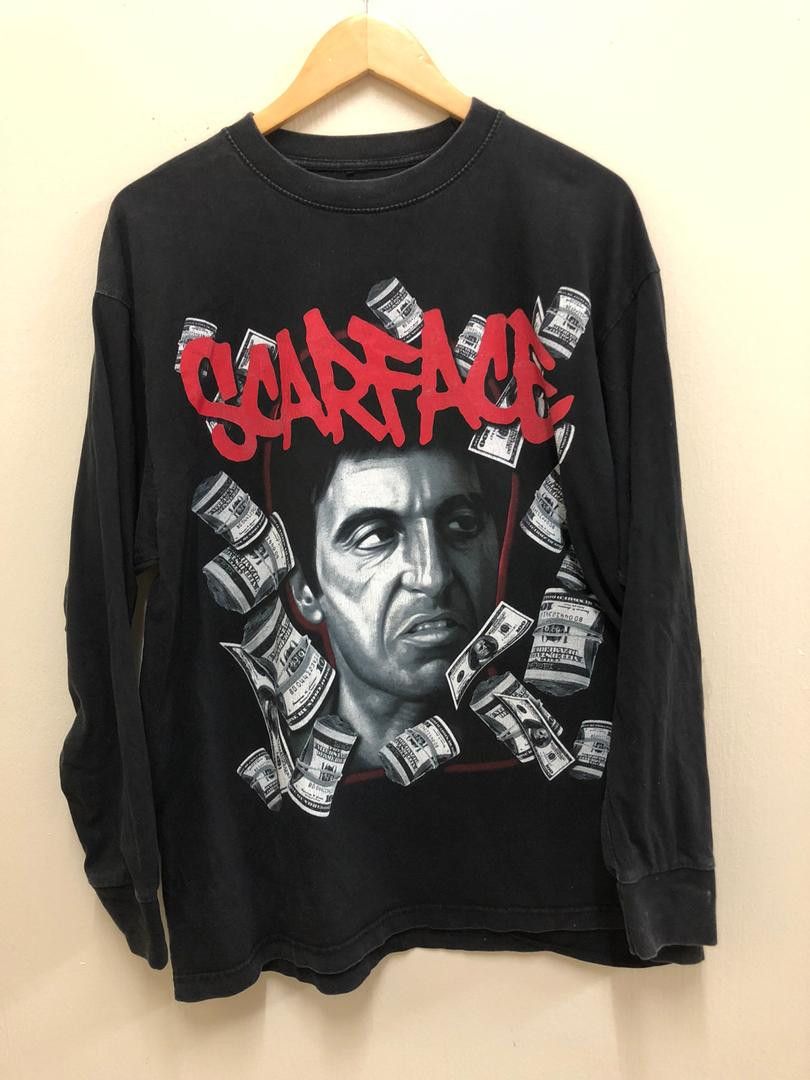 Vintage Scarface Longsleeve Bootleg Vintage Fullprint