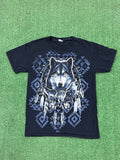Vintage Y2k Dreamcatcher And Wolves Tee Hoodie, Sweatshirt | FlexRushtees.com