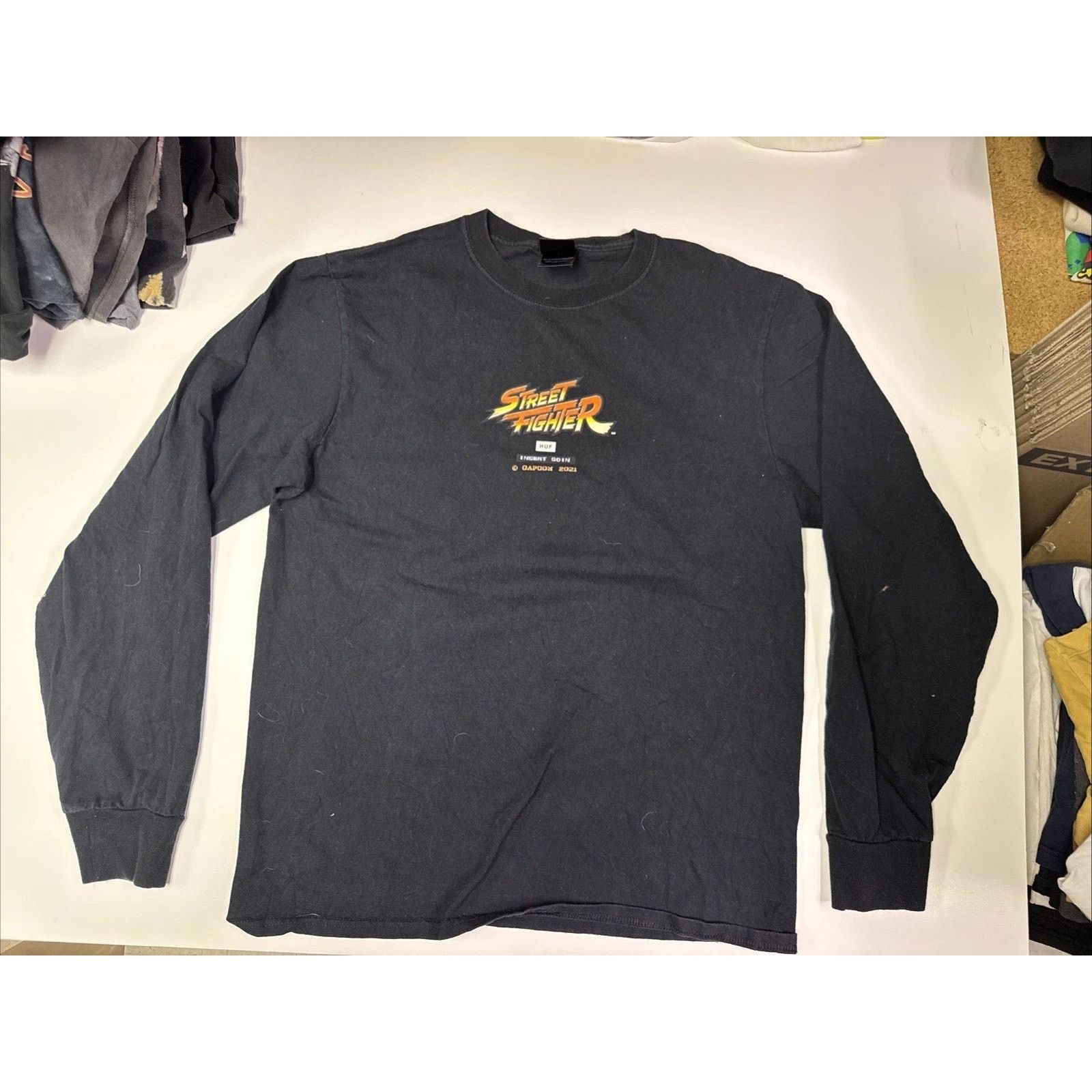 Street Fighter Ii Retro Capcom 2021 Long Sleeve Medium