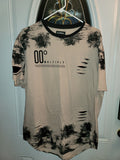 Other Lightly Worn Carbon Hustle Paintsplatter Ripped T Shirt Hoodie, Sweatshirt | FlexRushtees.com