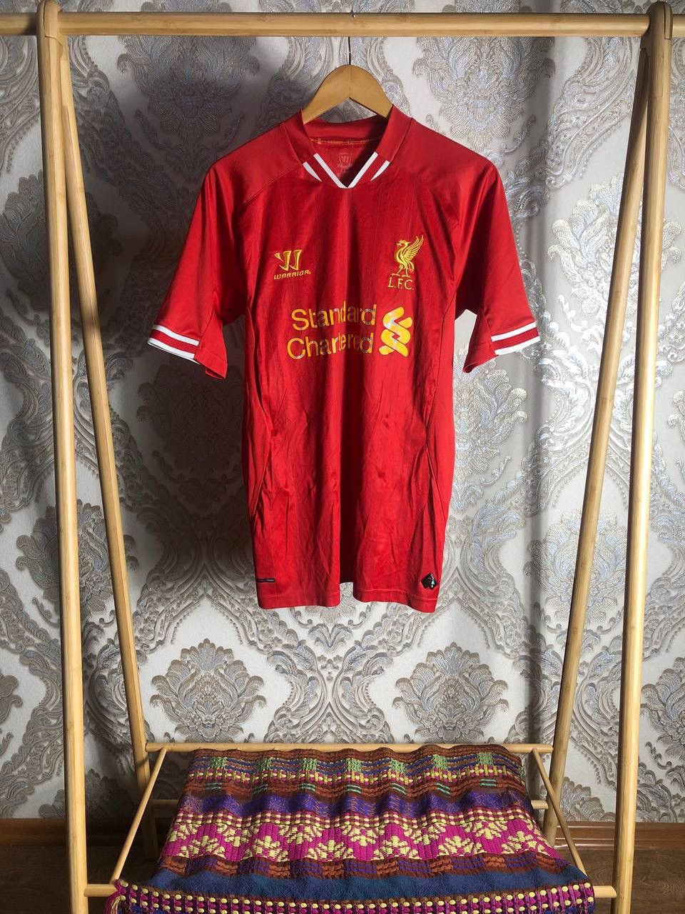 Vintage Warrior Fc Liverpool England Soccer Jersey Retro Y2k