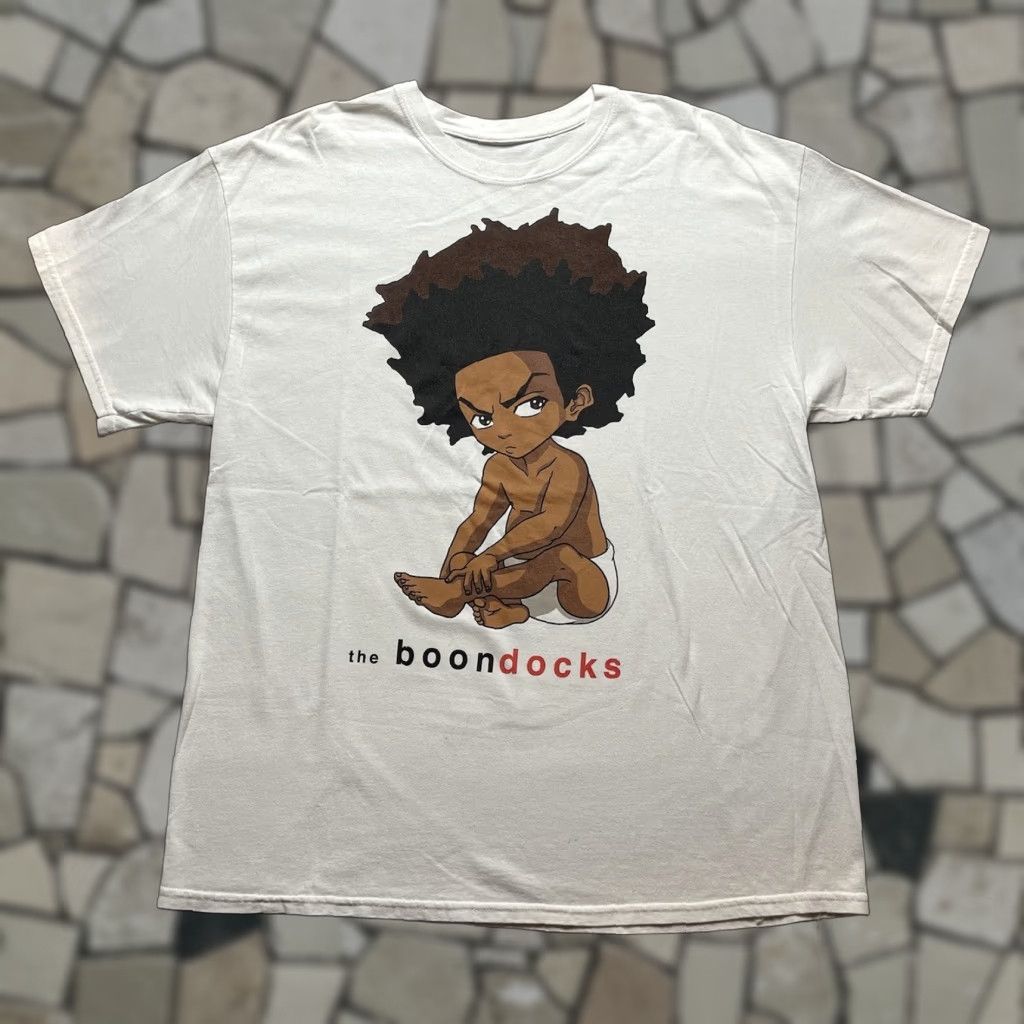 Delta Vintage The Boondocks Adult Swim Cartoon Tee Shirt Huey Xl T Shirt Notorious Big Regular Men W Hoodie, Sweatshirt