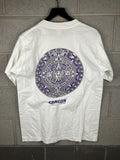 Vintage 1990s Cancun Mexico Aztec Art Graphic Tee